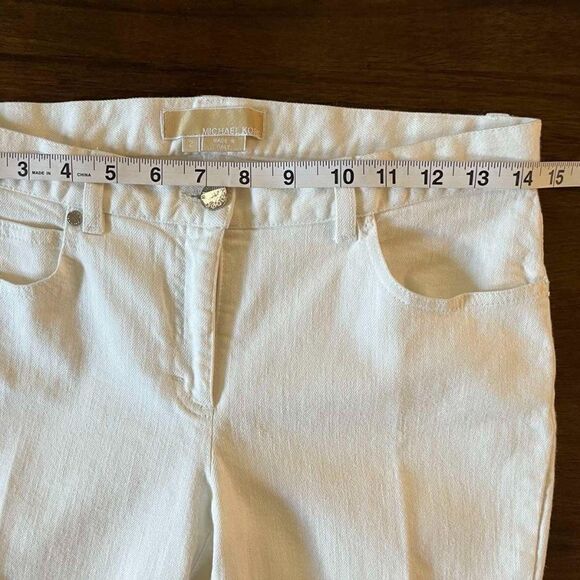 MICHAEL KORS WHITE SKINNY JEANS size 2 - Picture 4 of 8